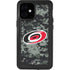 NHL Carolina Hurricanes Camo iPhone 12 Mini Waterproof Case