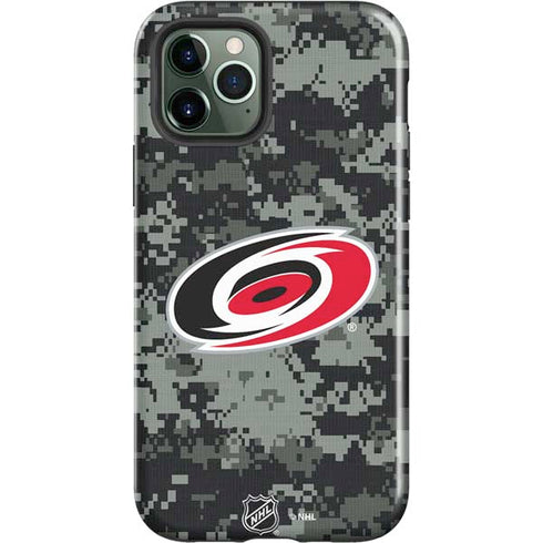 NHL Carolina Hurricanes Camo iPhone 12 Pro Impact Case