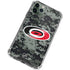 NHL Carolina Hurricanes Camo iPhone 12 Pro Max Clear Case