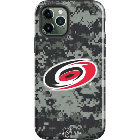 NHL Carolina Hurricanes Camo iPhone 12 Pro Max Impact Case
