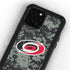 NHL Carolina Hurricanes Camo iPhone 12 Pro Waterproof Case