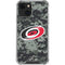 NHL Carolina Hurricanes Camo iPhone 13 Clear Case