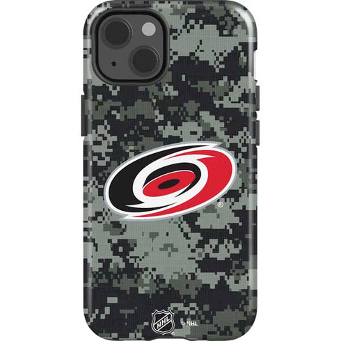 NHL Carolina Hurricanes Camo iPhone 13 Impact Case