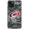 NHL Carolina Hurricanes Camo iPhone 13 Mini Clear Case