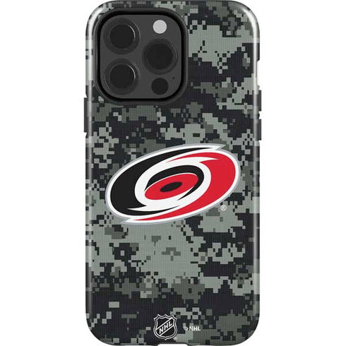 NHL Carolina Hurricanes Camo iPhone 13 Pro Impact Case