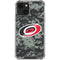 NHL Carolina Hurricanes Camo iPhone 14 Plus Clear Case