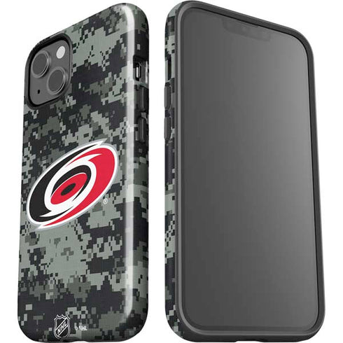 NHL Carolina Hurricanes Camo iPhone 15 Impact Case