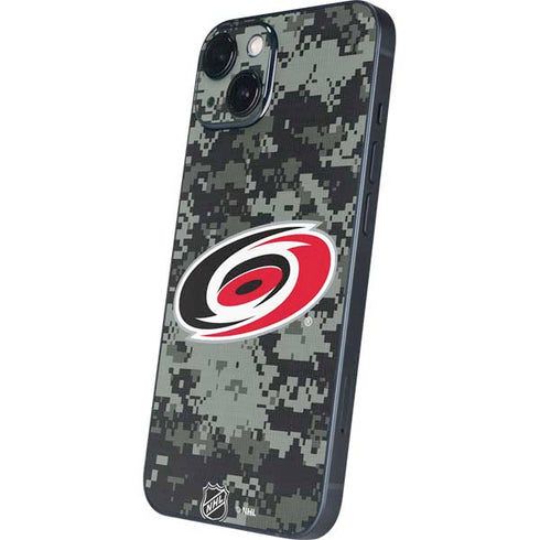 NHL Carolina Hurricanes Camo iPhone 14 Plus Skin