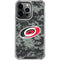 NHL Carolina Hurricanes Camo iPhone 15 Pro Clear Case