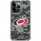 NHL Carolina Hurricanes Camo iPhone 14 Pro Clear Case