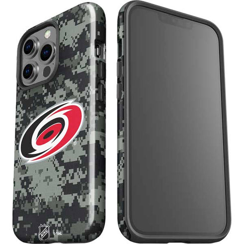 NHL Carolina Hurricanes Camo iPhone 14 Pro Impact Case
