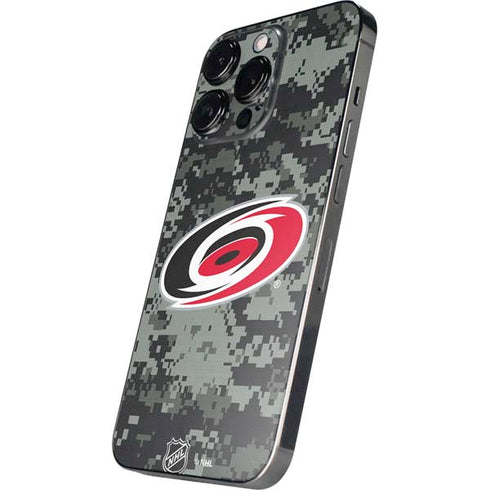 NHL Carolina Hurricanes Camo iPhone 14 Pro Skin