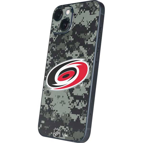 NHL Carolina Hurricanes Camo iPhone 14 Skin