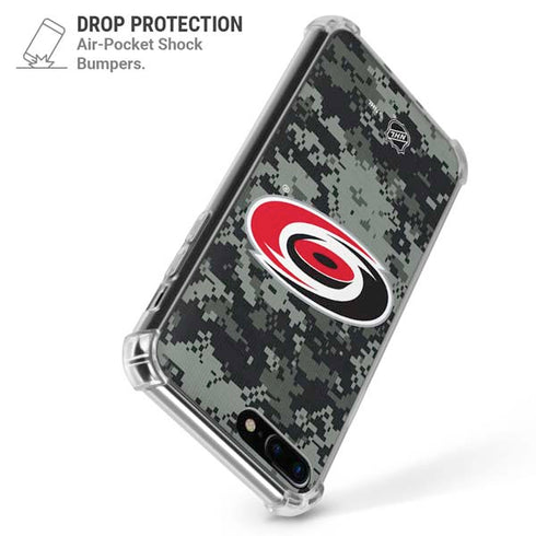 NHL Carolina Hurricanes Camo iPhone 7/8 Plus Clear Case