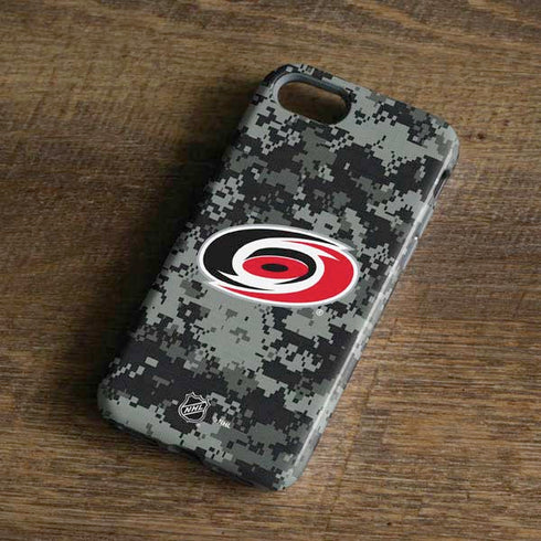 NHL Carolina Hurricanes Camo iPhone 8 Pro Case