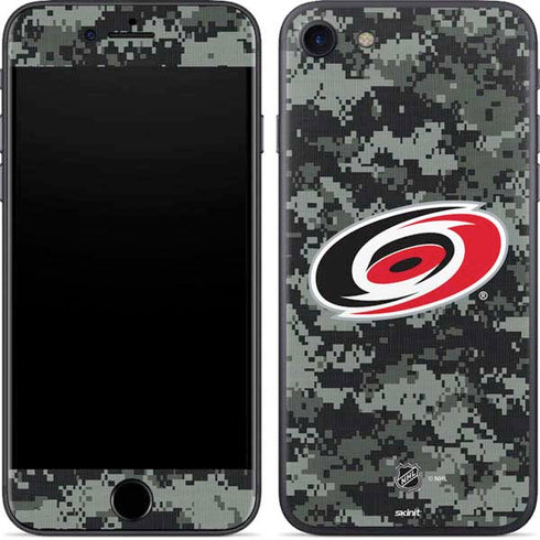 NHL Carolina Hurricanes Camo iPhone 8 Skin