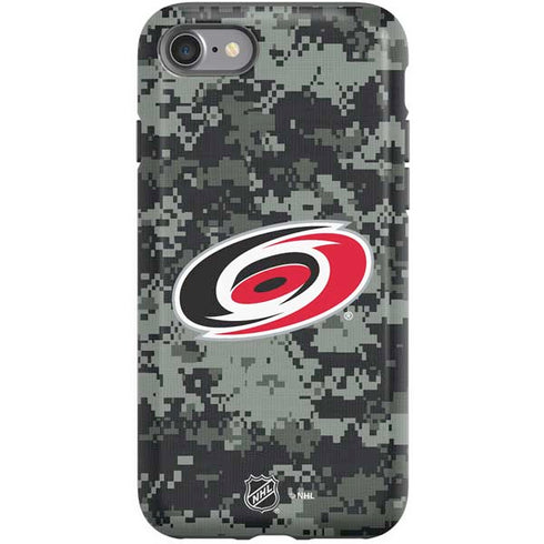NHL Carolina Hurricanes Camo iPhone SE (2nd & 3rd Gen) Pro Case