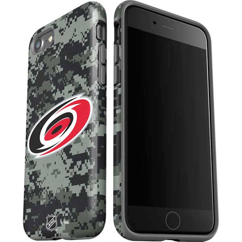 NHL Carolina Hurricanes Camo iPhone SE (2nd & 3rd Gen) Pro Case