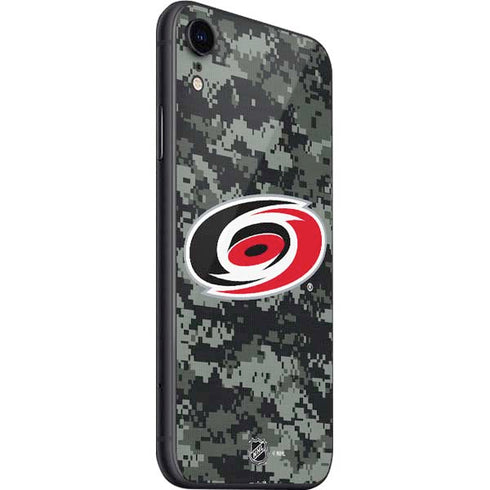 NHL Carolina Hurricanes Camo iPhone SE (2nd & 3rd Gen) Skin