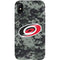 NHL Carolina Hurricanes Camo iPhone X Pro Case
