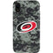 NHL Carolina Hurricanes Camo iPhone XR Pro Case