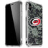 NHL Carolina Hurricanes Camo iPhone XS Max Clear Case