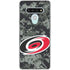 NHL Carolina Hurricanes Camo LG Stylo 6 Clear Case