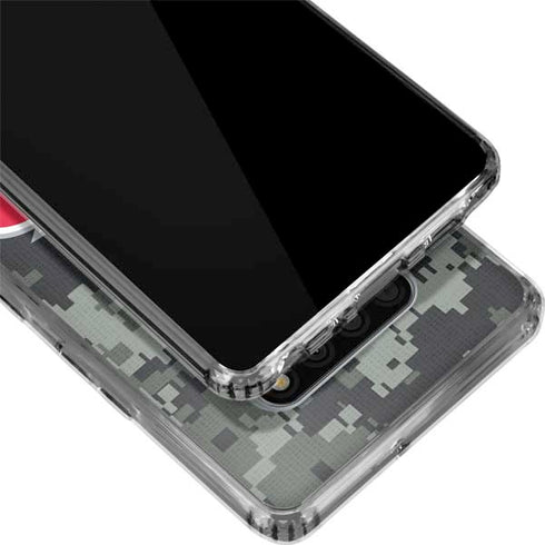 NHL Carolina Hurricanes Camo LG Stylo 6 Clear Case