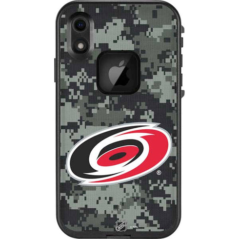 NHL Carolina Hurricanes Camo LifeProof Fre iPhone Skin