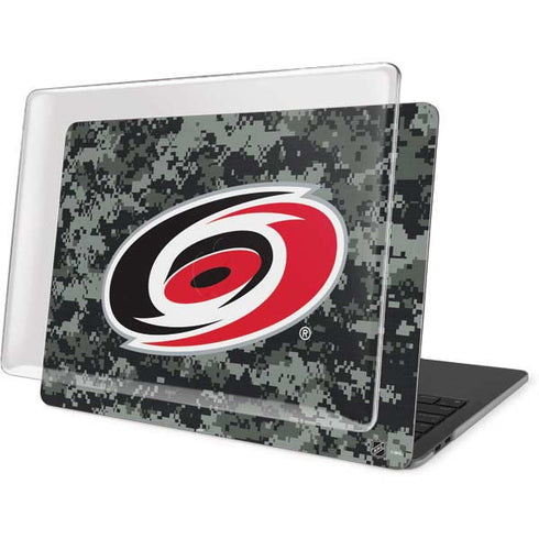NHL Carolina Hurricanes Camo MacBook Pro 13in (2020) Case plus Skin
