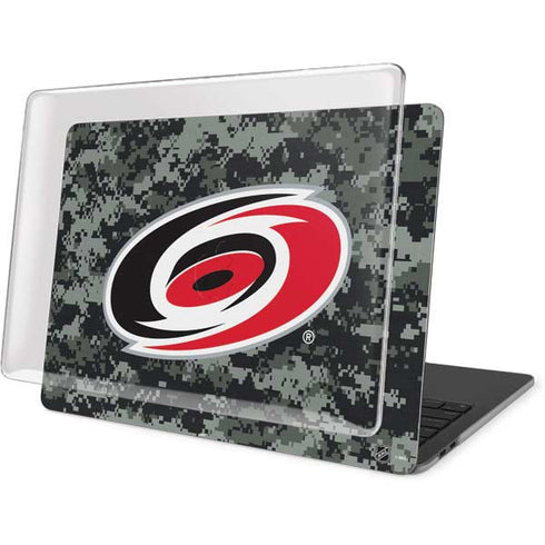 NHL Carolina Hurricanes Camo MacBook Pro 16in (2019-20) Case plus Skin