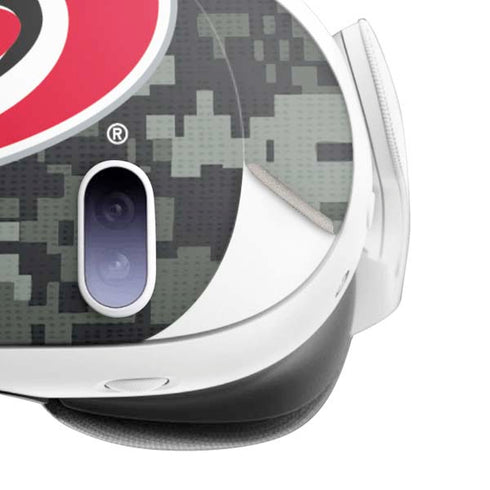 NHL Carolina Hurricanes Camo Meta Quest 3 Skin