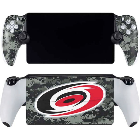 NHL Carolina Hurricanes Camo PlayStation Portal Remote Player Skin