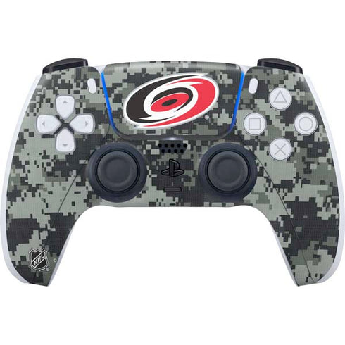 NHL Carolina Hurricanes Camo PS5 Controller Skin