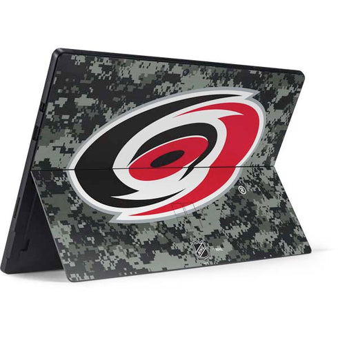 NHL Carolina Hurricanes Camo Surface Pro 7 Skin