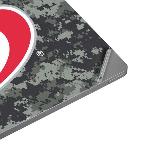 NHL Carolina Hurricanes Camo Universal Laptop 16.6in (13.4 x 9.7in) Skin