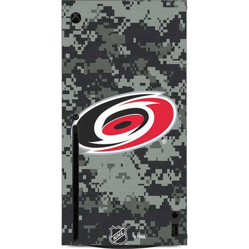NHL Carolina Hurricanes Camo Xbox Series X Console Skin