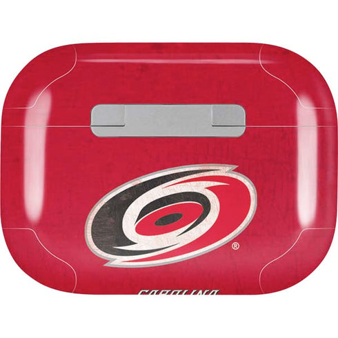 NHL Carolina Hurricanes Distressed AirPods Pro 2nd Gen Skin