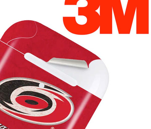 NHL Carolina Hurricanes Distressed Apple AirPods 2 Skin