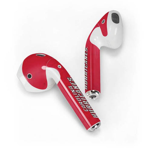 NHL Carolina Hurricanes Distressed Apple AirPods Skin