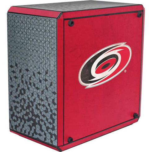 NHL Carolina Hurricanes Distressed Cooler Master MasterBox Q300L Mini Tower Skin