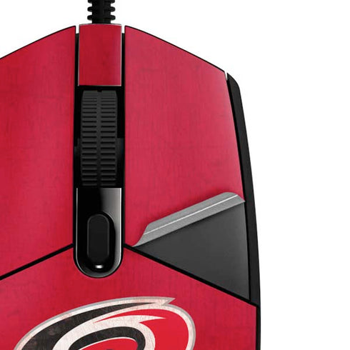 NHL Carolina Hurricanes Distressed G203 Prodigy RGB Wired Gaming Mouse Skin