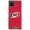 NHL Carolina Hurricanes Distressed Galaxy A12 Clear Case