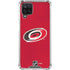 NHL Carolina Hurricanes Distressed Galaxy A12 Clear Case
