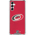 NHL Carolina Hurricanes Distressed Galaxy A14 5G Clear Case
