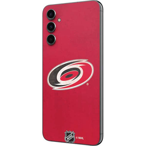 NHL Carolina Hurricanes Distressed Galaxy A14 5G Skin