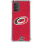 NHL Carolina Hurricanes Distressed Galaxy A32 5G Clear Case