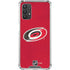 NHL Carolina Hurricanes Distressed Galaxy A32 5G Clear Case