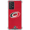 NHL Carolina Hurricanes Distressed Galaxy A52 5G Clear Case