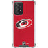 NHL Carolina Hurricanes Distressed Galaxy A52 5G Clear Case